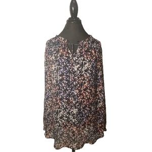 Liz Claiborne Print Blouse